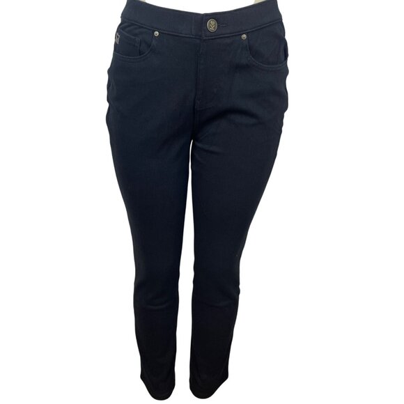 Belle Kim Gravel Denim - Belle Kim Gravel Belle Black Denim Skinny Jeans Womens Size 8